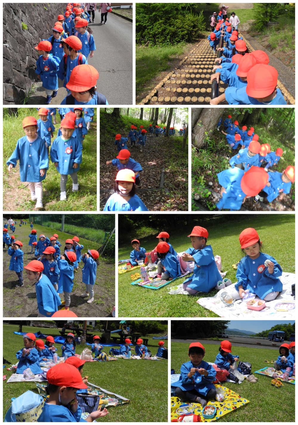 2024年春の遠足 誕生日会画像