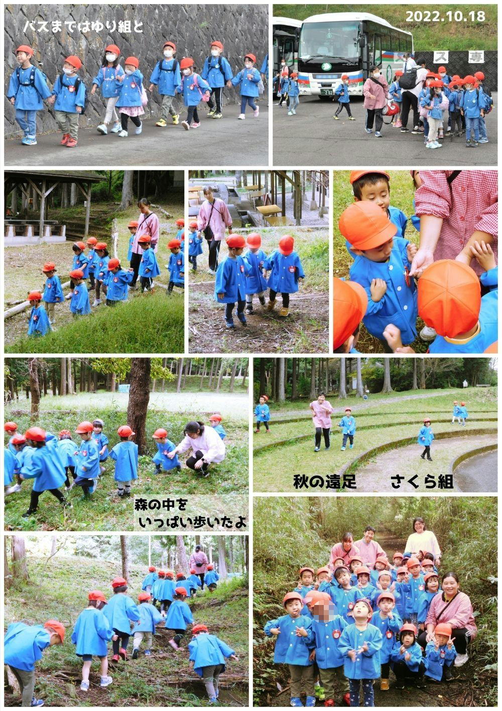 2022年秋の遠足 誕生日会画像